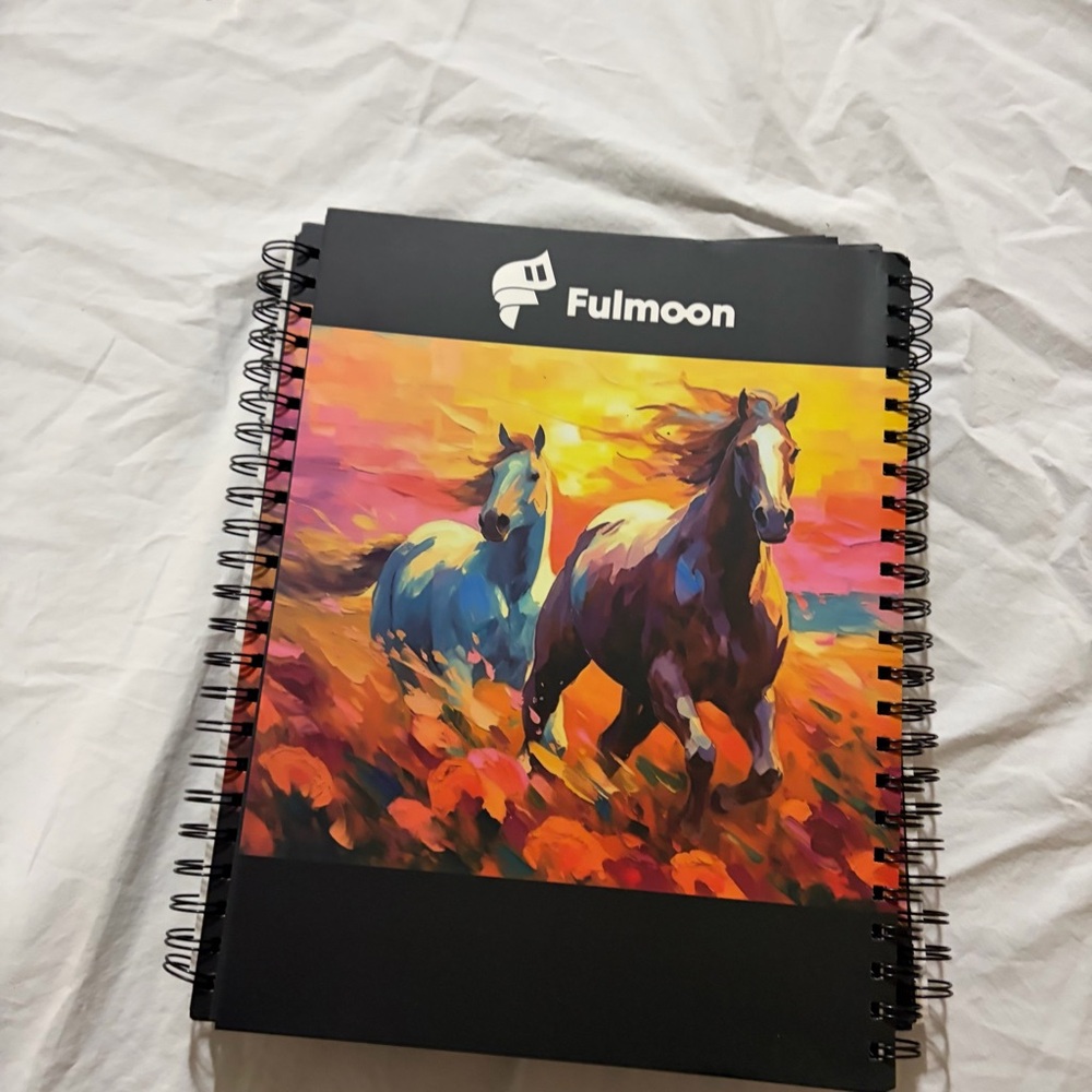 4 Fulmoon Black Drawing Pads NWT - Picture 1 of 3